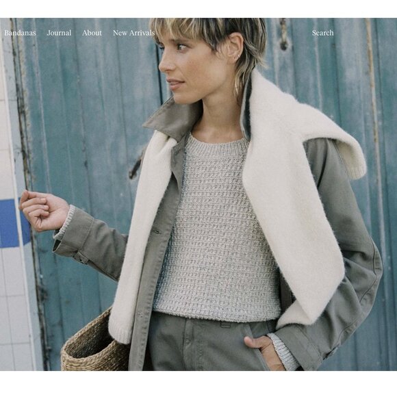 OZMA Lloyd SWEATER | Heather Grey | XS - Picture 3 of 9